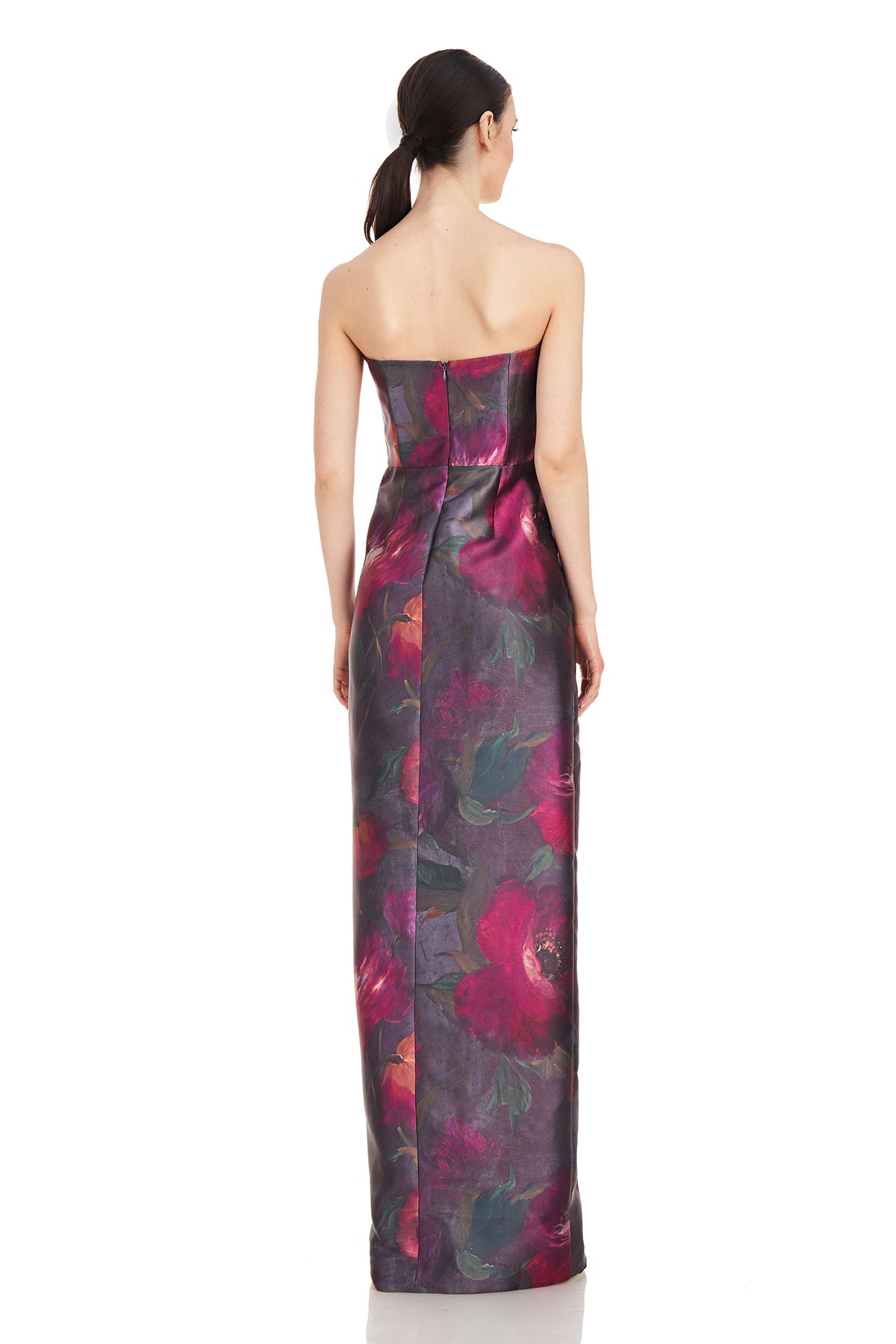 Lucienne Strapless Column Gown