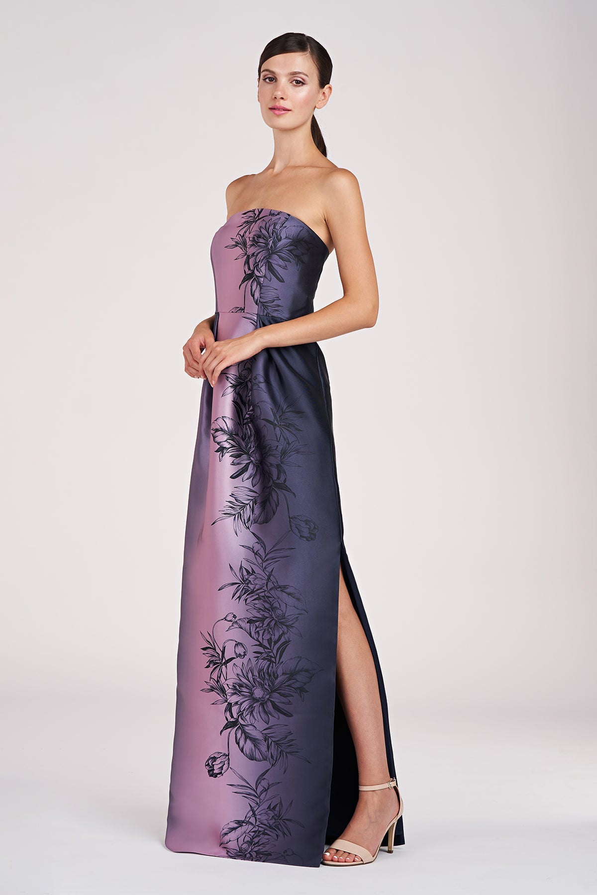 Marisol Strapless Column Gown