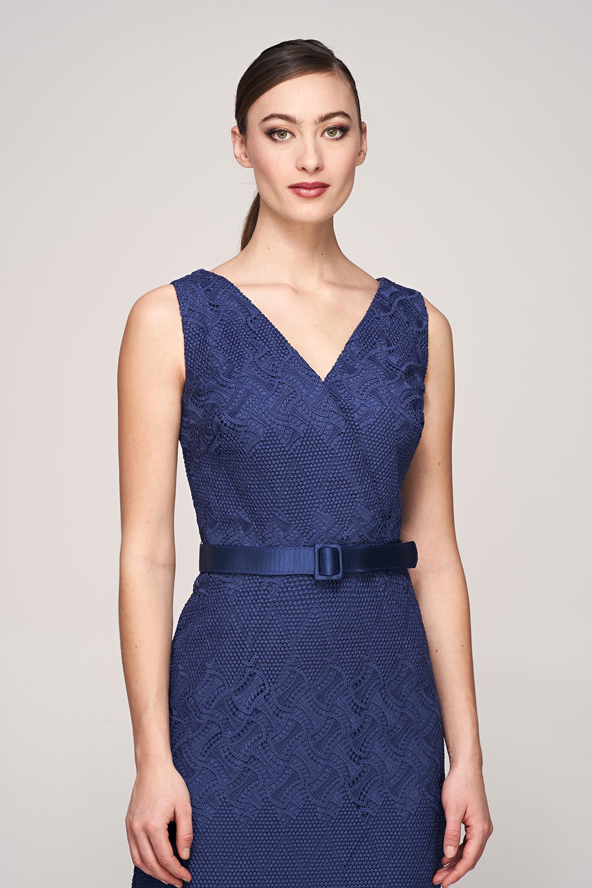 Hendrix Lace Column Gown