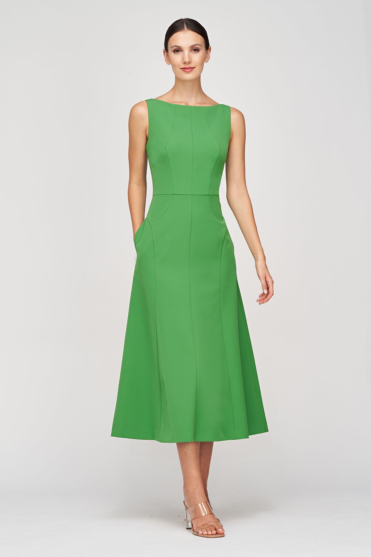 Amari Tea Length Dress
