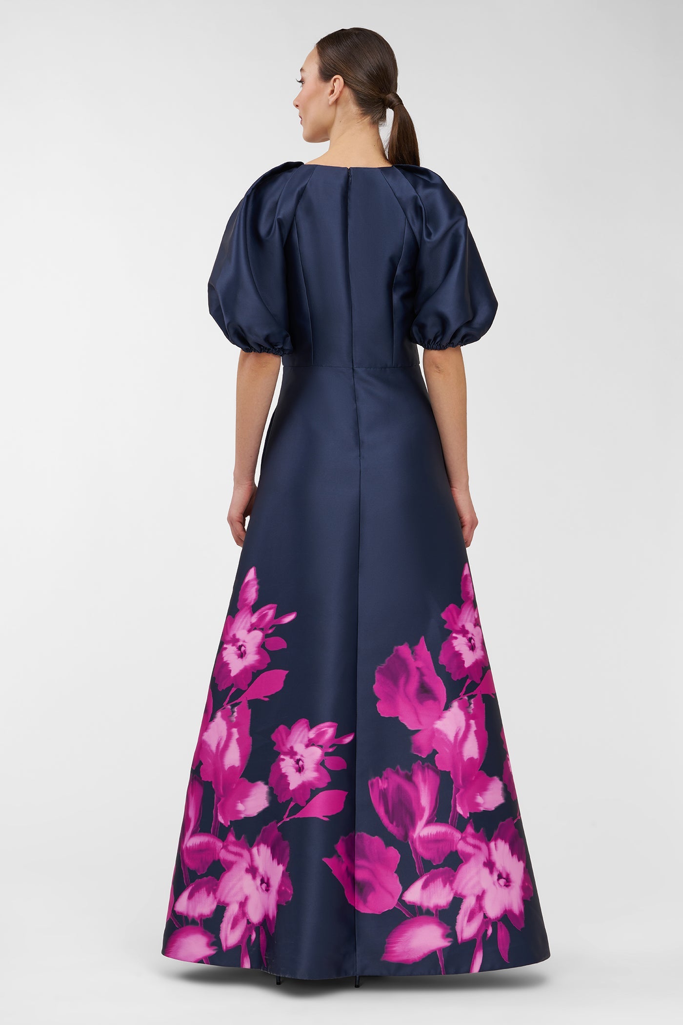Delfina Statement Sleeve Gown