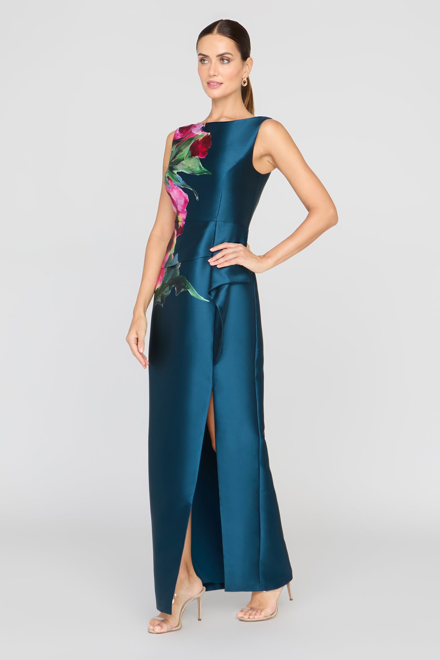 Luciana Column Gown