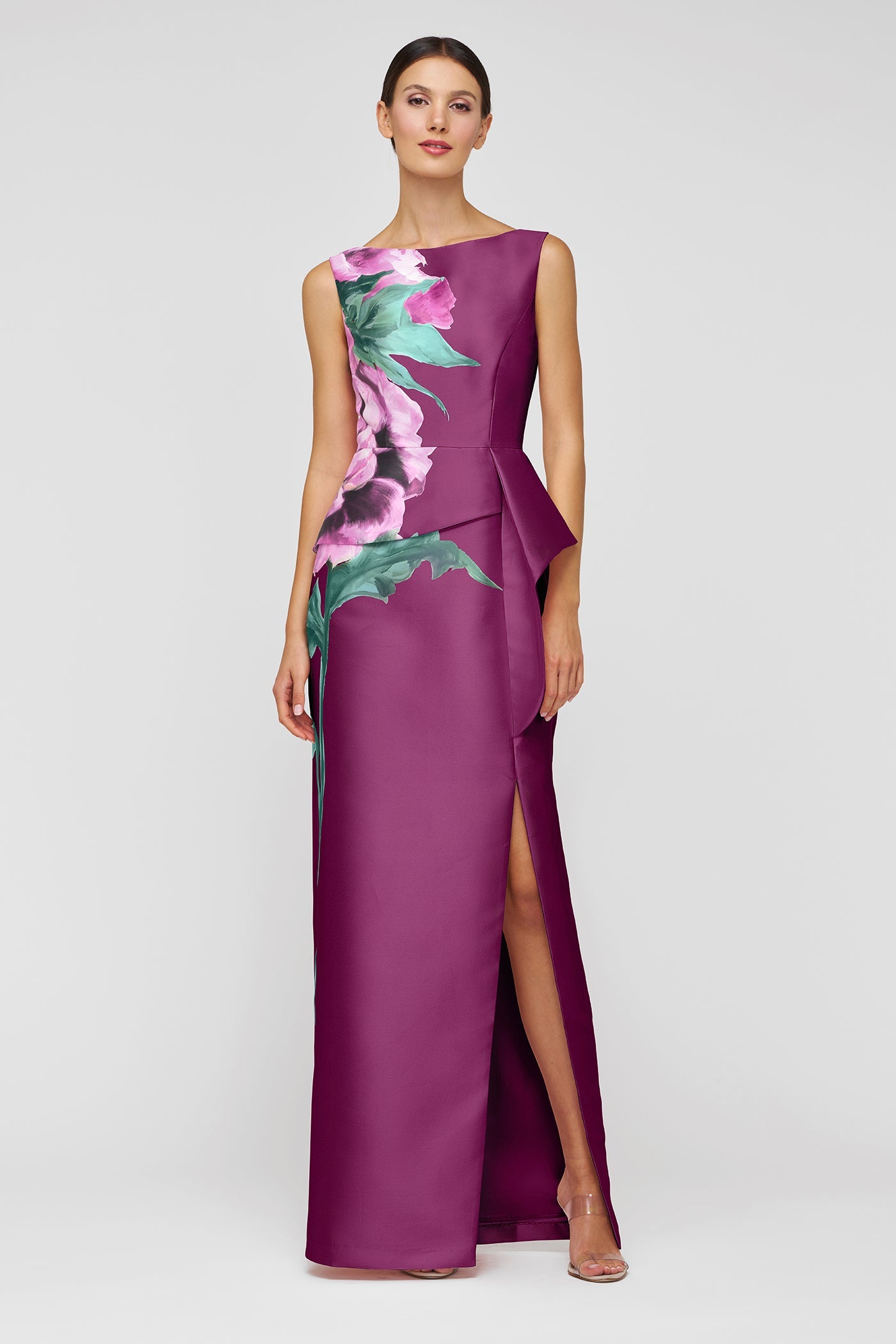 Luciana Column Gown