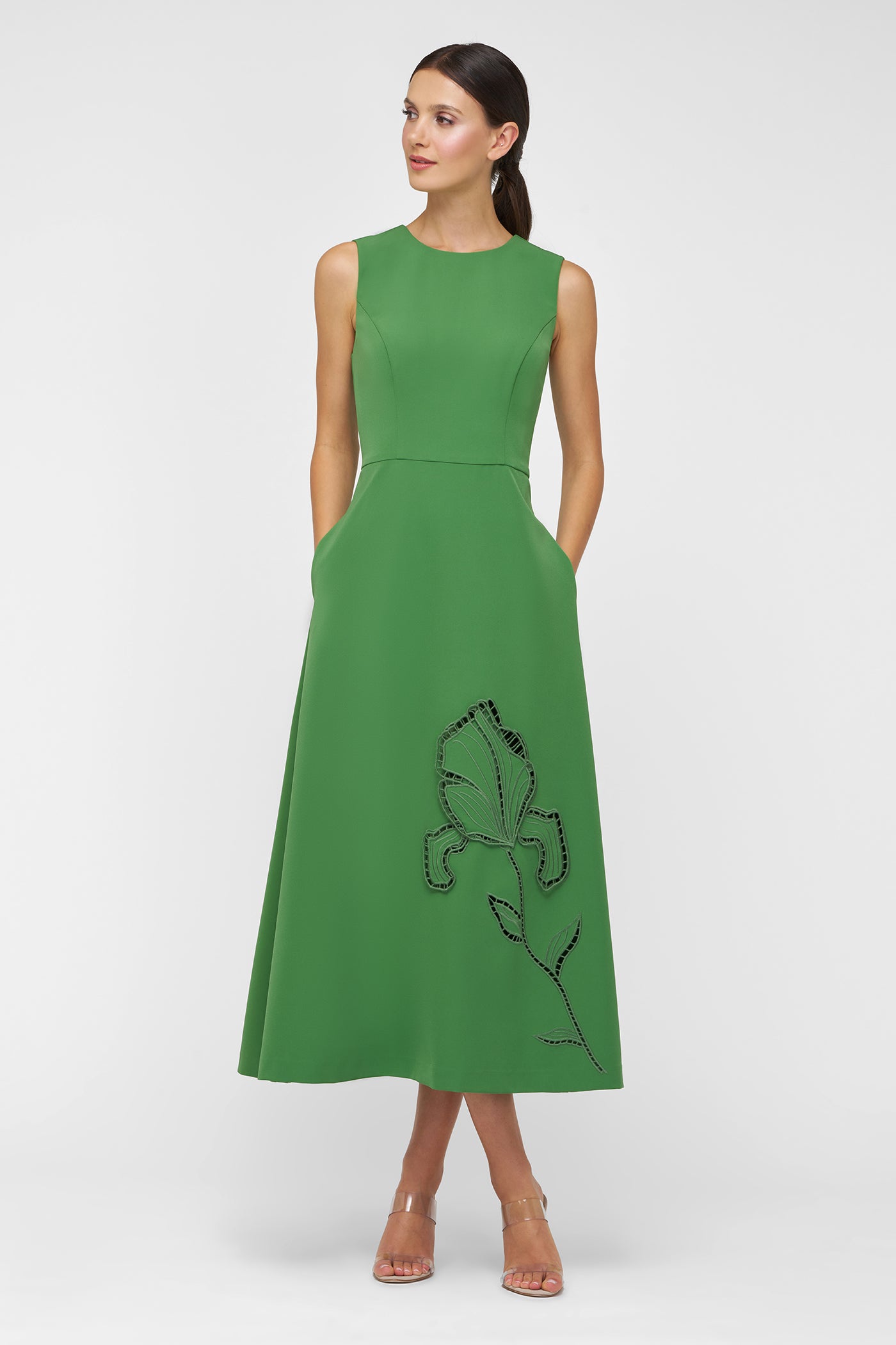 Blossom Tea Length Dress