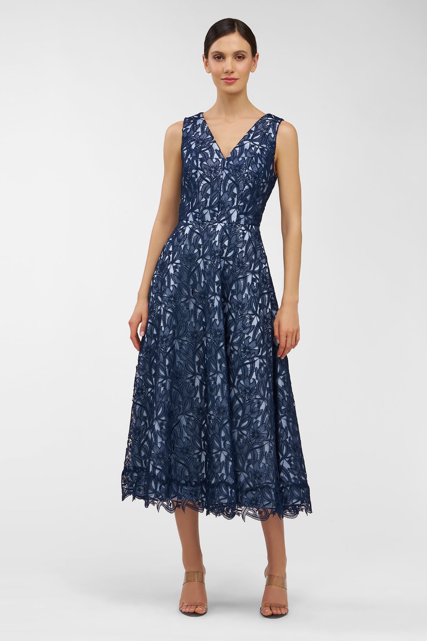 Danielle Tea Length Dress