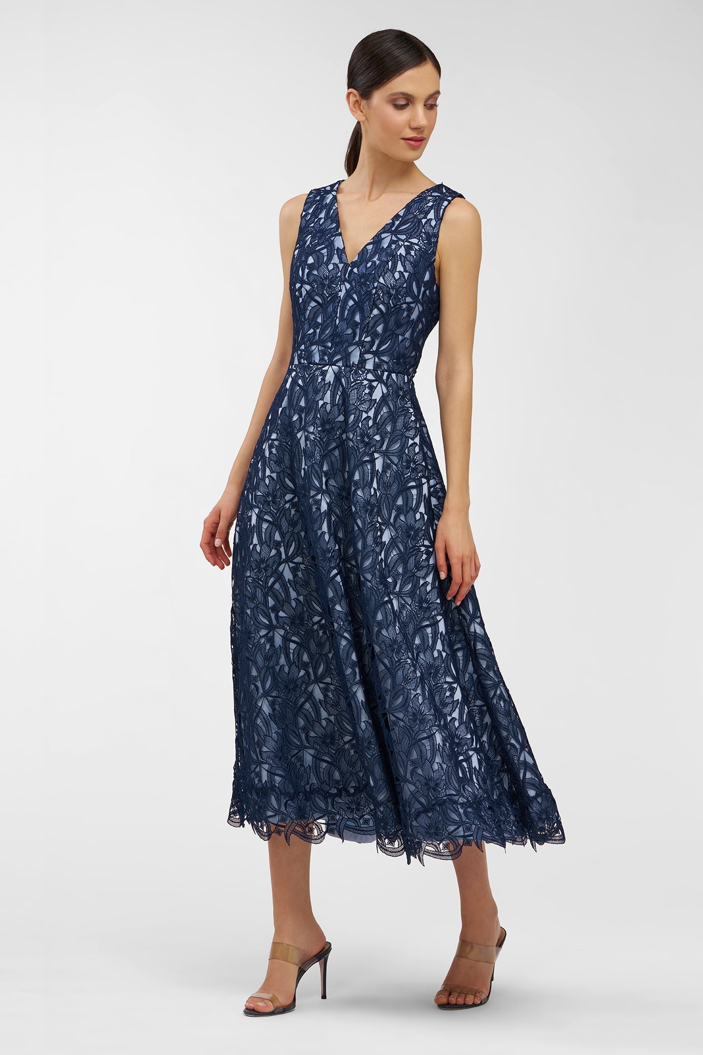 Danielle Tea Length Dress