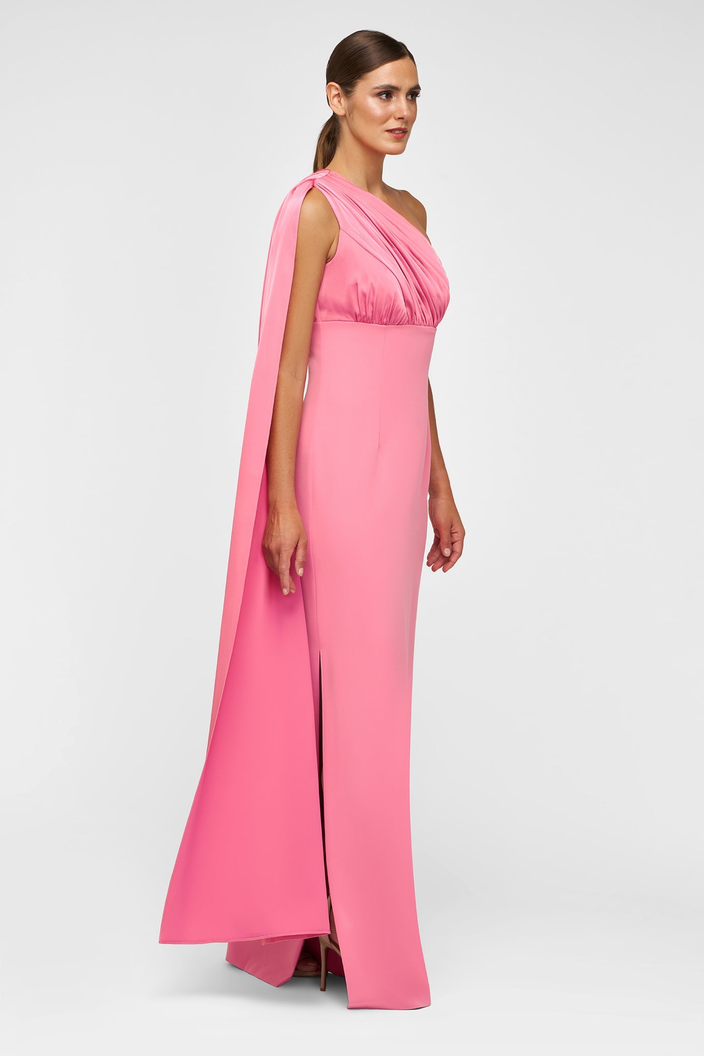 Alessandra Column Gown