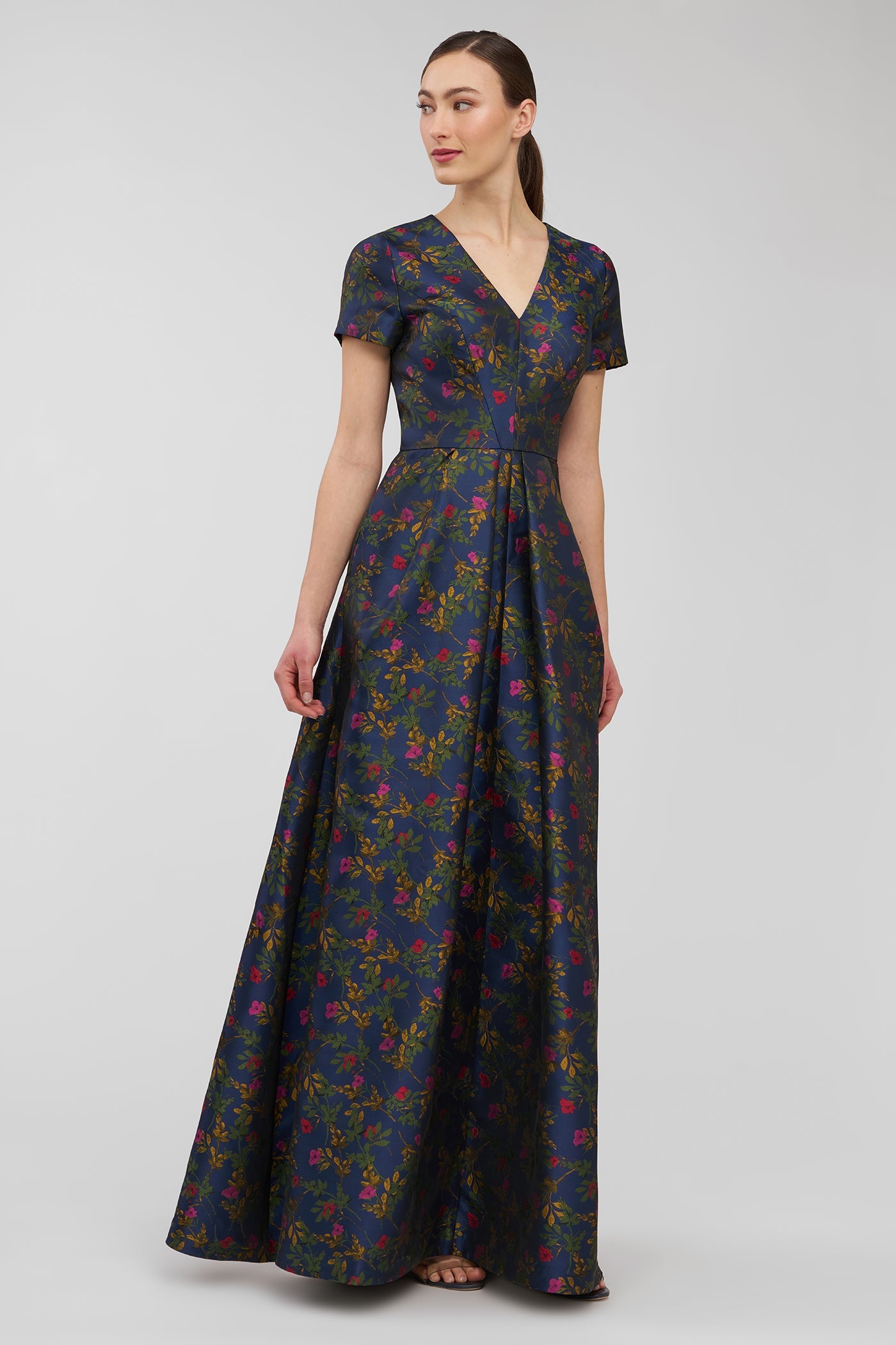 Rochelle V-Neck Gown