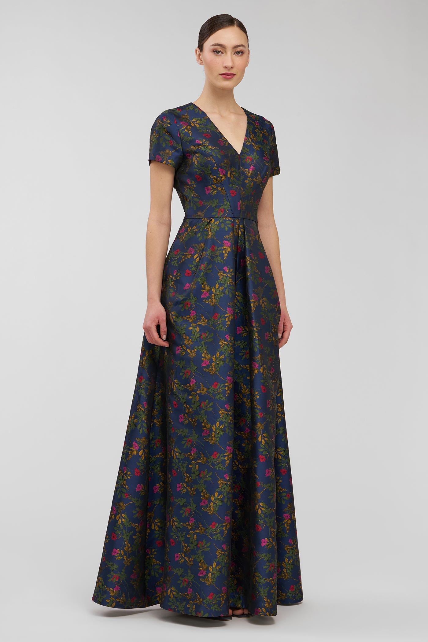 Rochelle V-Neck Gown