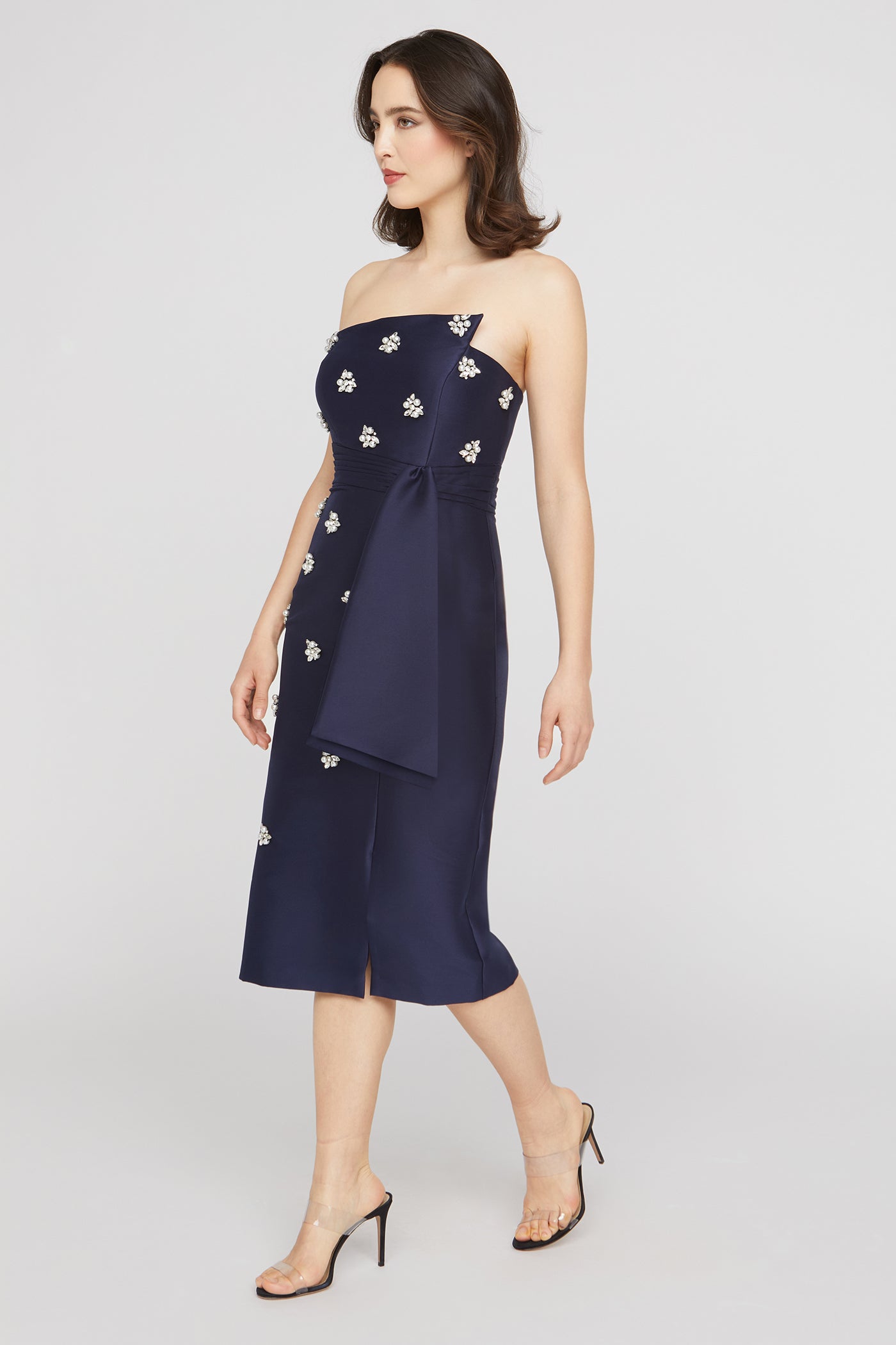 Ria Embellished Midi Dress