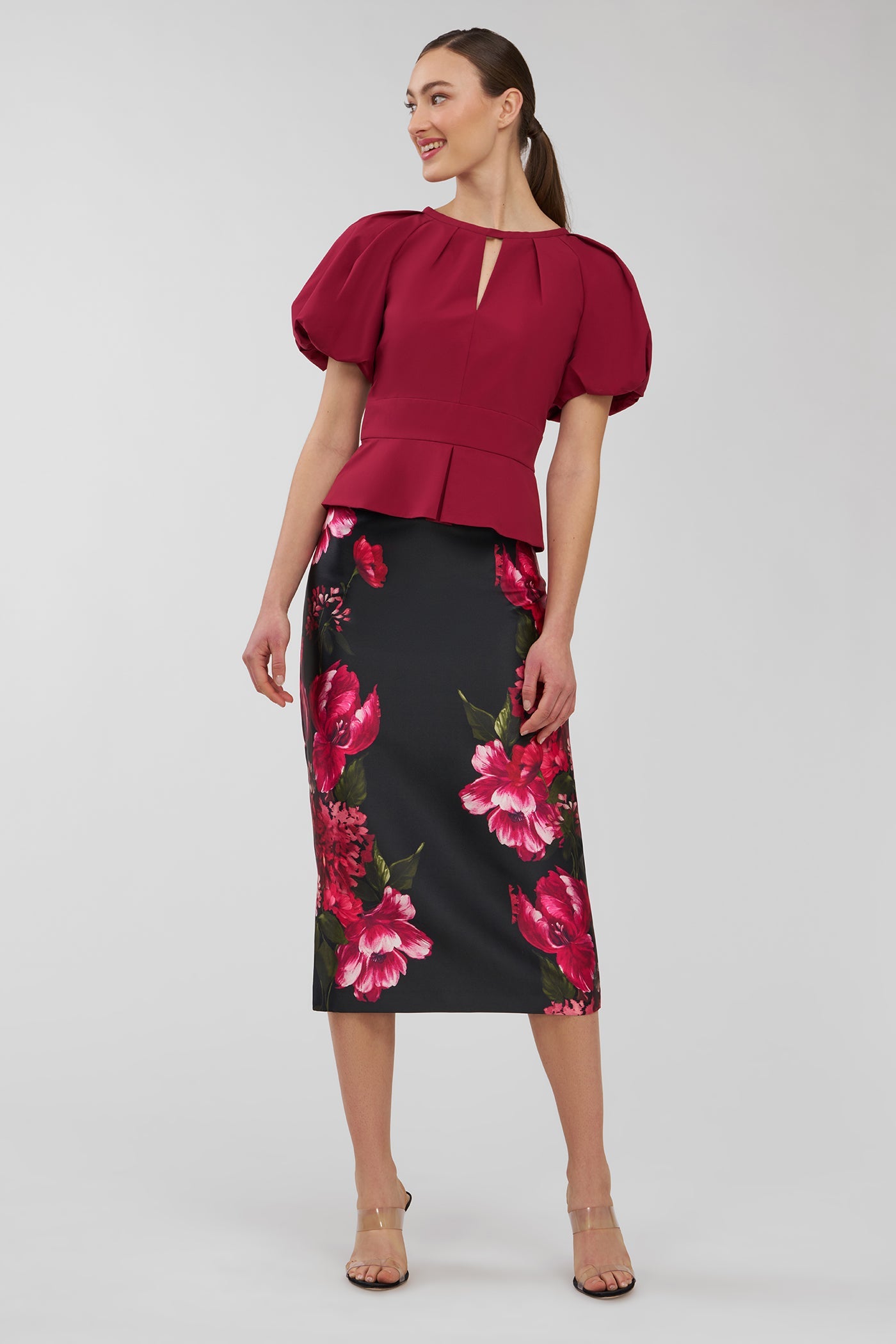 Flora Midi Skirt