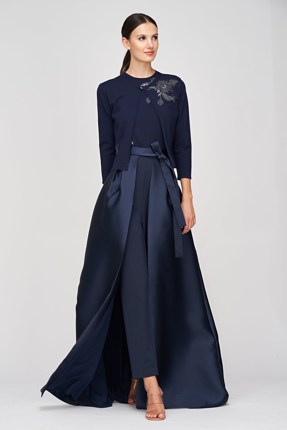 Verona Pant With Skirt Overlay