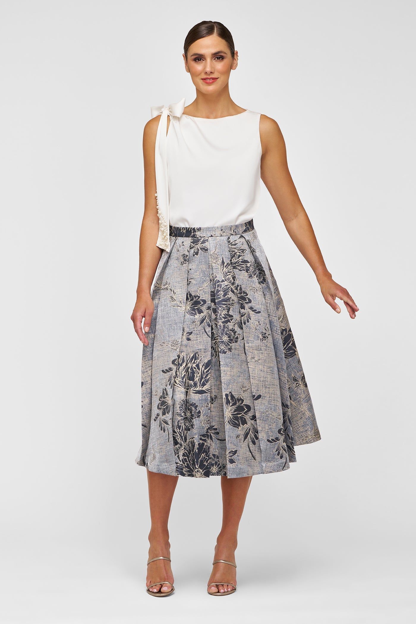 Bettina Midi Length Skirt