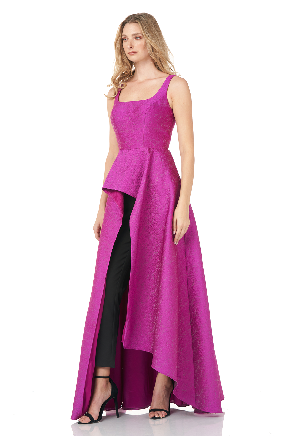 Sleeveless Walk Thru Jumpsuit