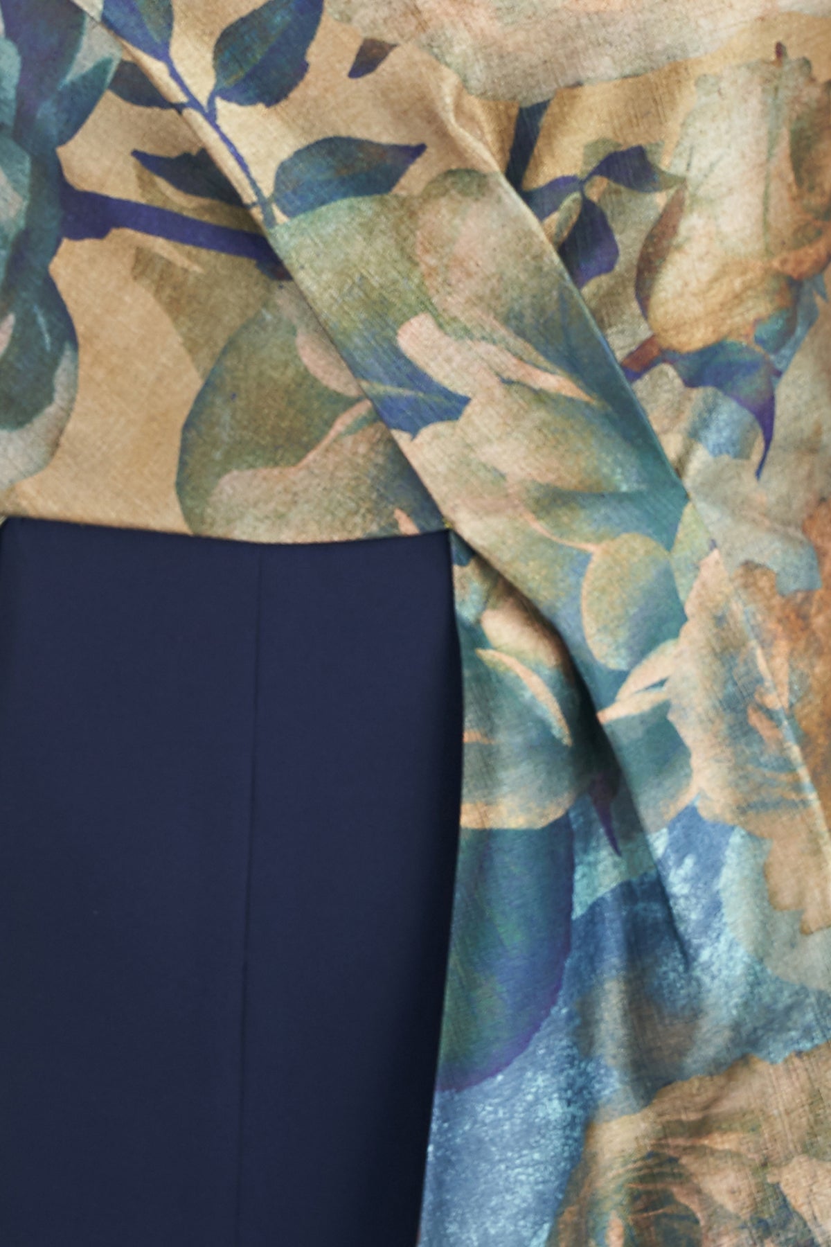 Emiliana Pleated Walk Thru Jumpsuit